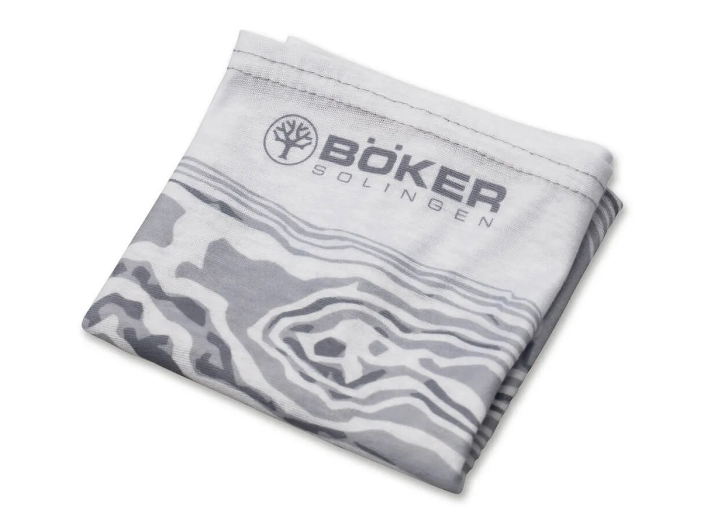 Böker Manufaktur Solingen Schlauchschal Damast Grau Discount