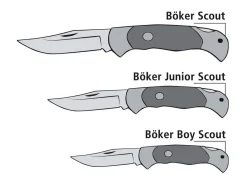 Böker Manufaktur Solingen Scout Spearpoint Desert Ironwood Outlet