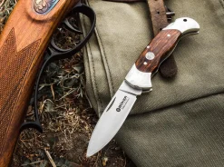 Böker Manufaktur Solingen Scout Spearpoint Desert Ironwood Outlet