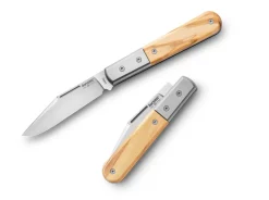 LionSteel Shuffler Barlow Olive Wood Braun Best