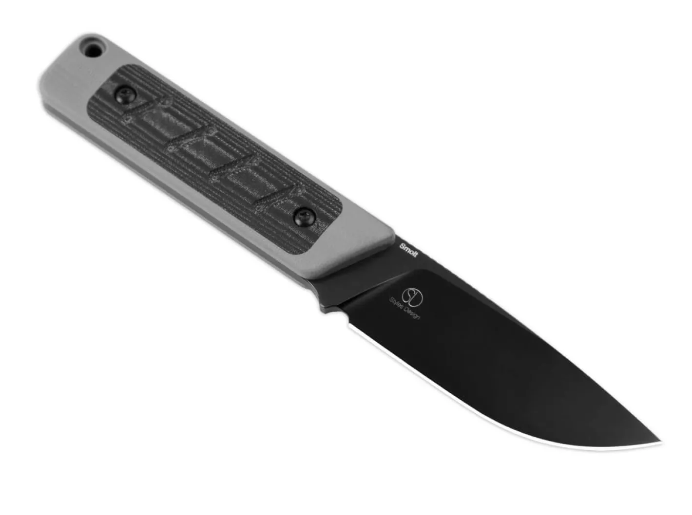 Kizer Smolt G10 Grey Micarta Black Grau Sale