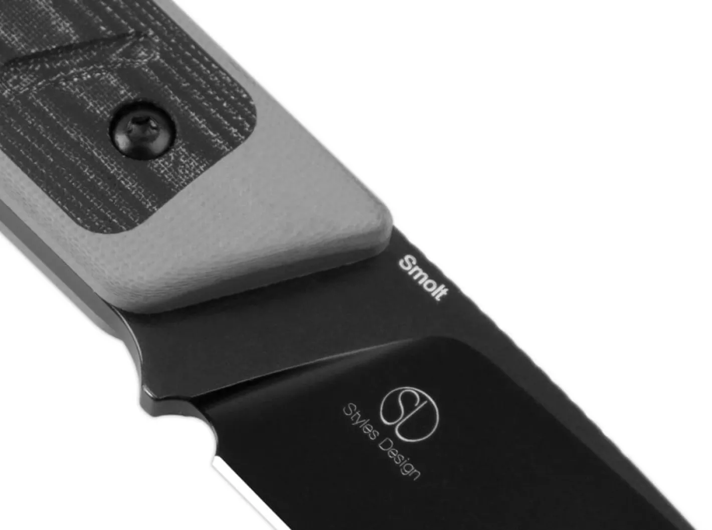 Kizer Smolt G10 Grey Micarta Black Grau Sale