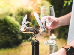 Böker Manufaktur Solingen Sportmesser Hirschhorn Clearance