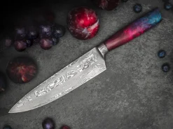 Böker Manufaktur Solingen Supernova Damast Chefmesser Mehrfarbig Clearance