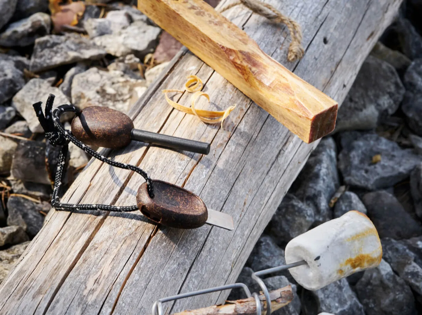 Light My Fire Swedish FireSteel Bio Scout Cocoshell Braun Sale