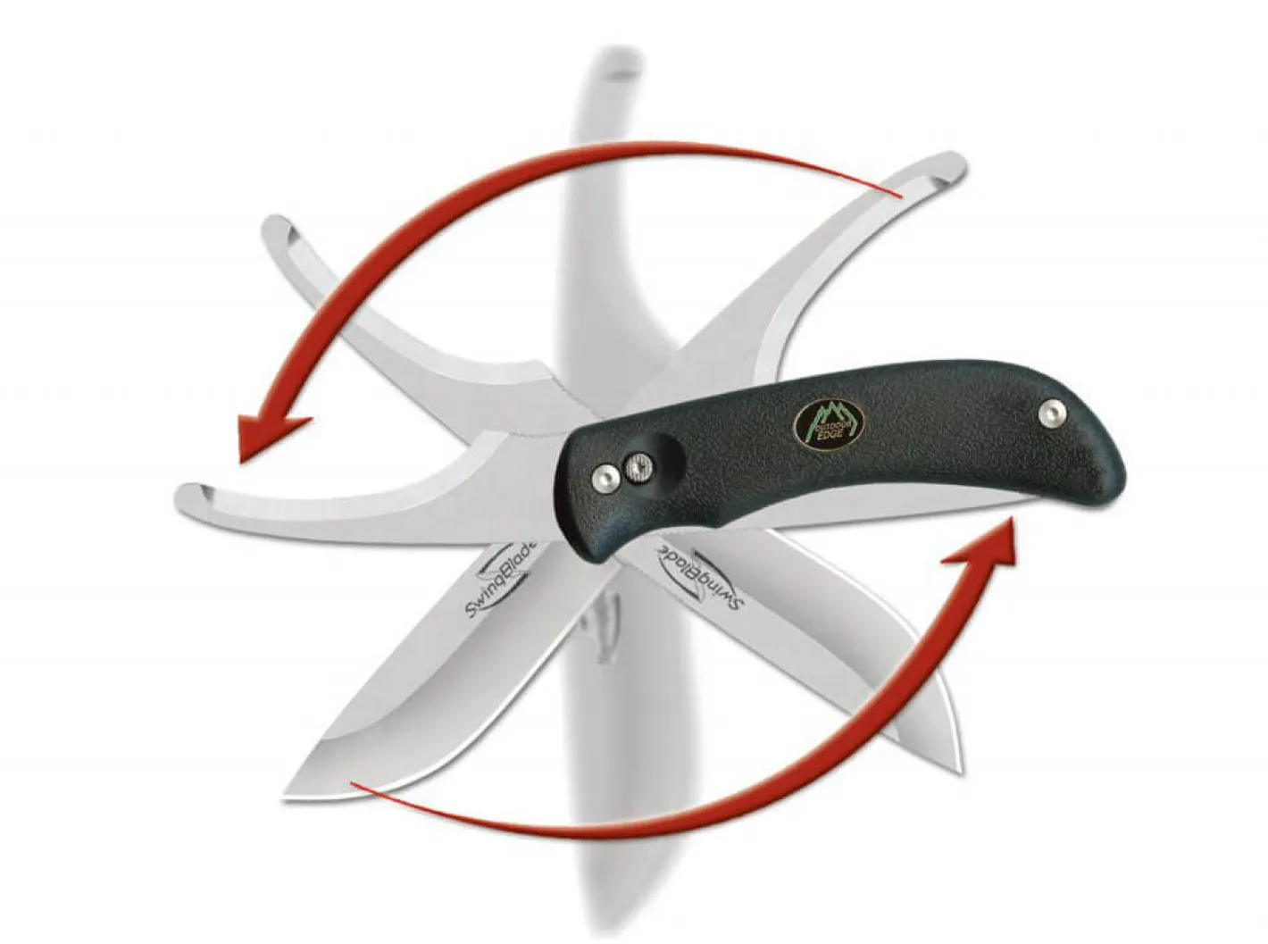 Outdoor Edge SwingBlade Black Clam Pack Schwarz Discount