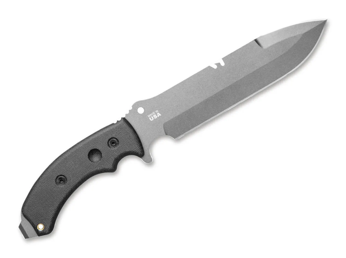 TOPS Knives Tahoma Field Knife Micarta Black Schwarz Clearance