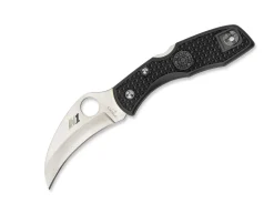 Spyderco Tasman Salt H1 Plain Black Schwarz Clearance