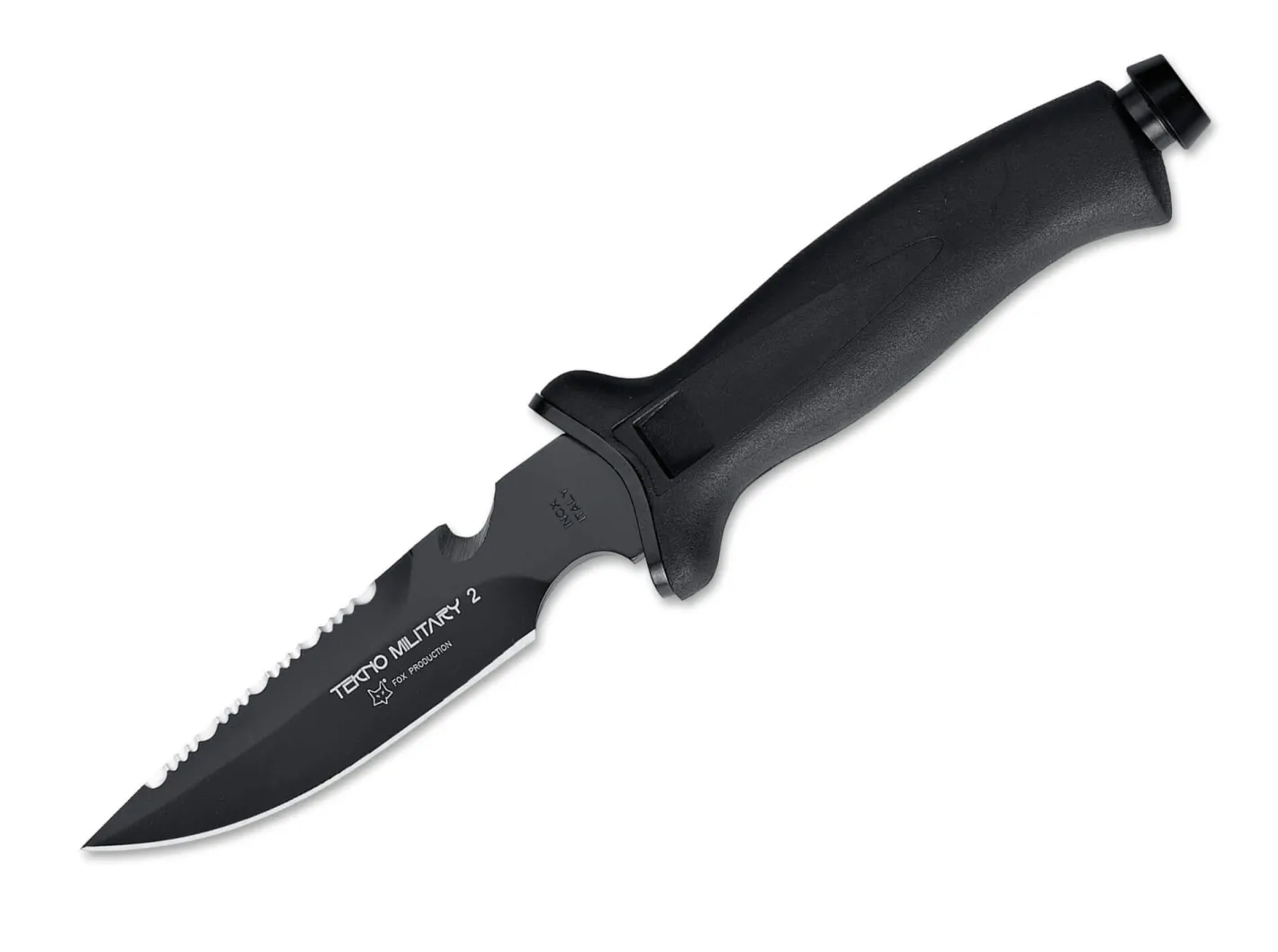 Fox Knives Tecno Military 2 Schwarz Outlet