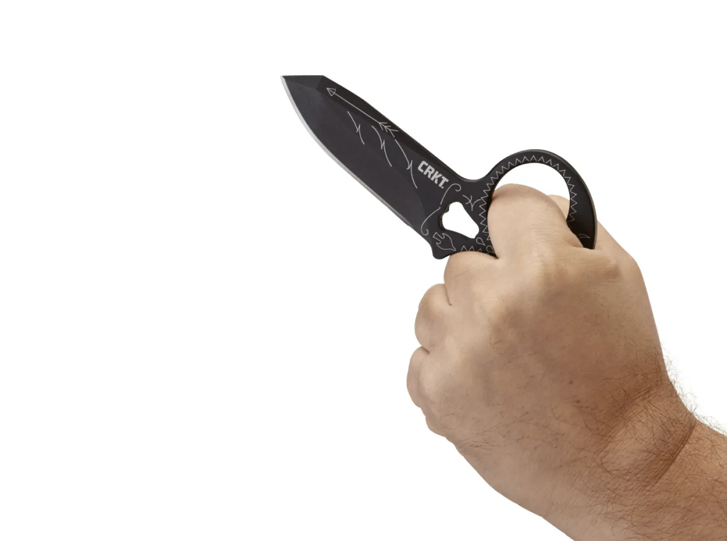 CRKT Tecpatl Schwarz