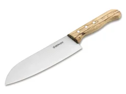 Böker Manufaktur Solingen Tenera Santoku Eisbuche Braun Hot