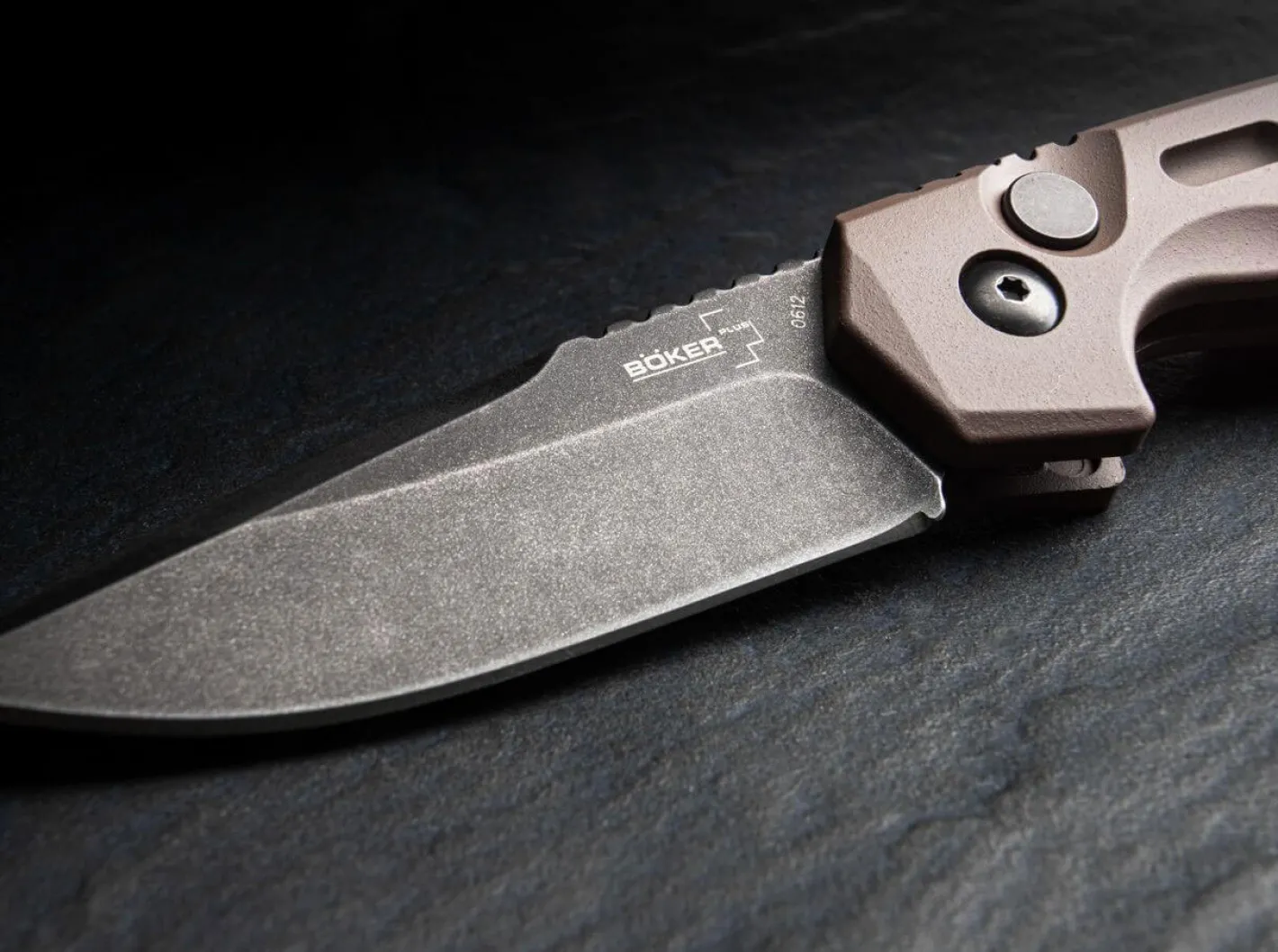 Böker Plus Thunder Storm Auto Coyote Bronze