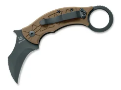 Fox Knives Tribal K Titanium Black PVD Bronze Discount