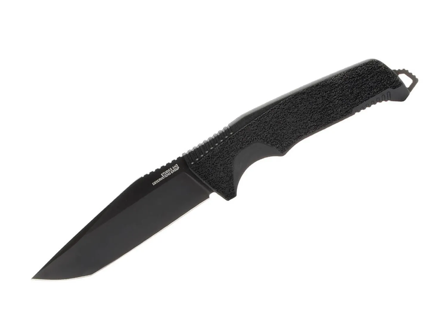 SOG Trident FX Blackout Straight Edge Schwarz Sale