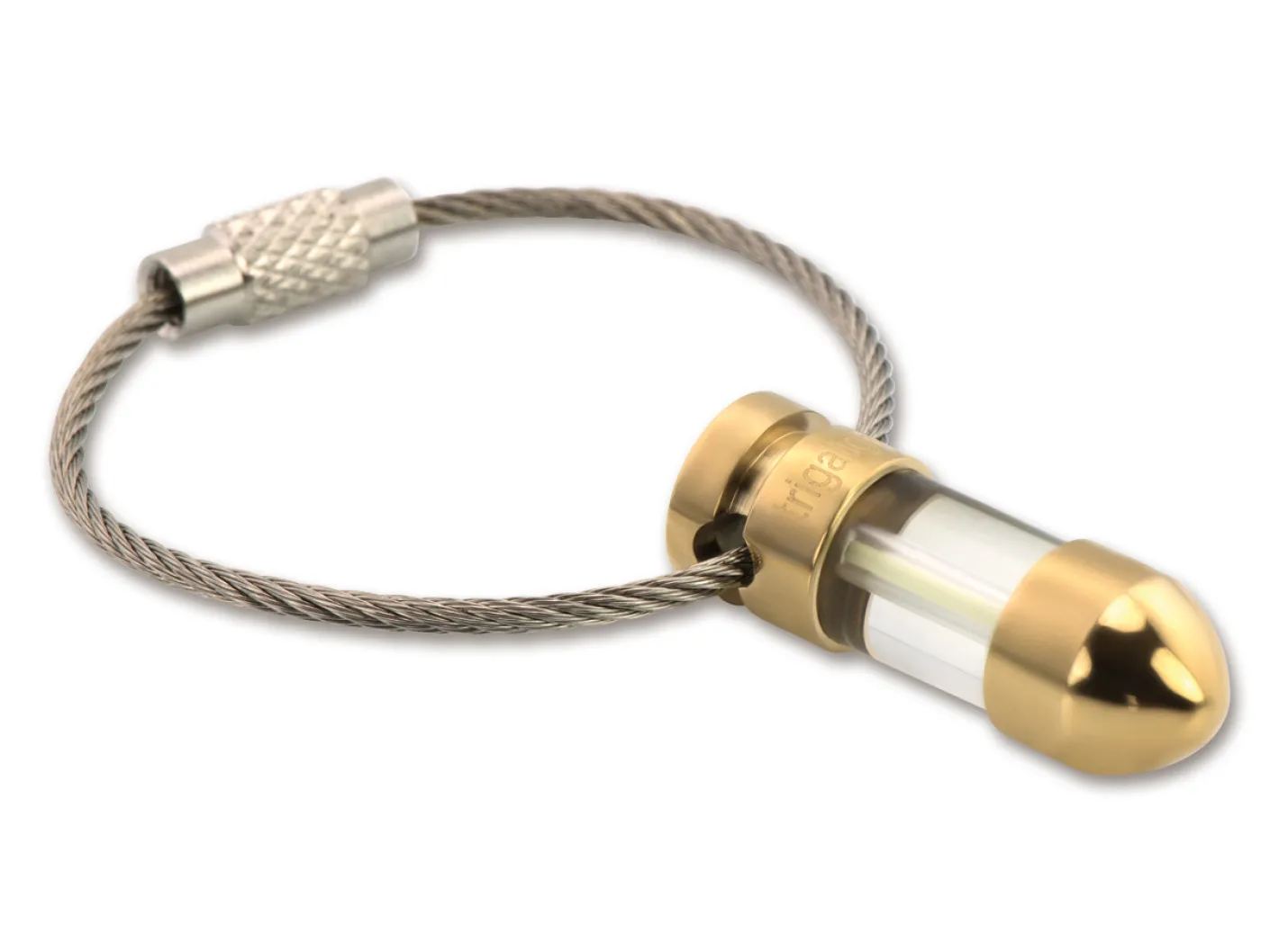 Traser Trigalight Schlüsselanhänger Bullet Gold Hot