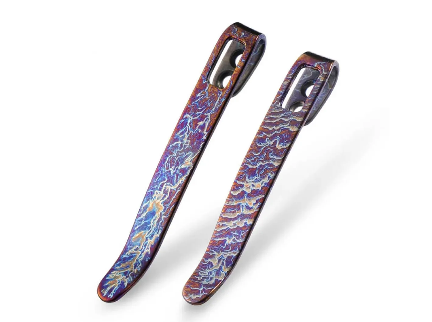 CIVIVI Two Flamed Titanium Clips T002A Violett Discount