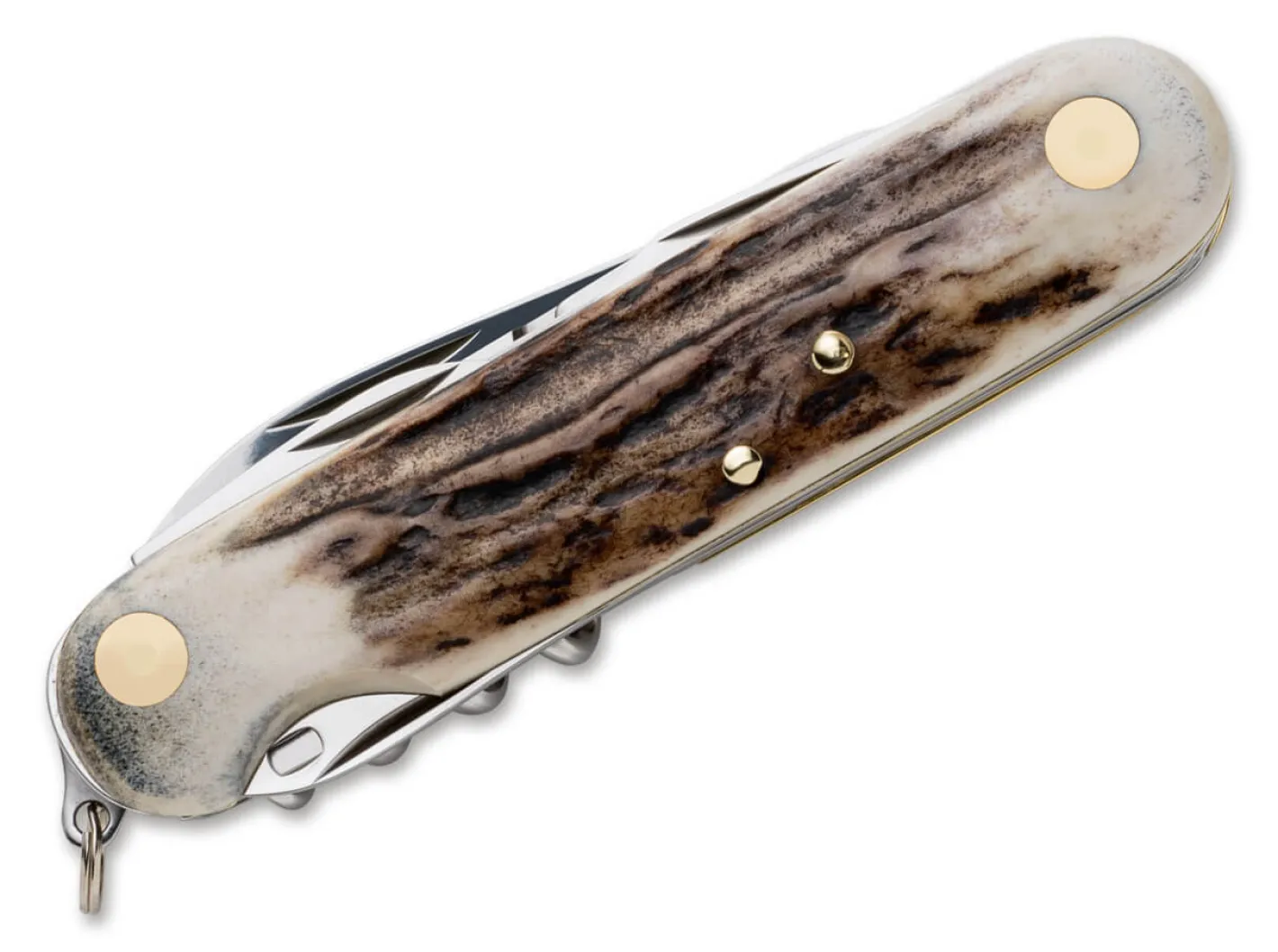 Fox Knives Venatores 7 in 1 Multitool Stag Braun