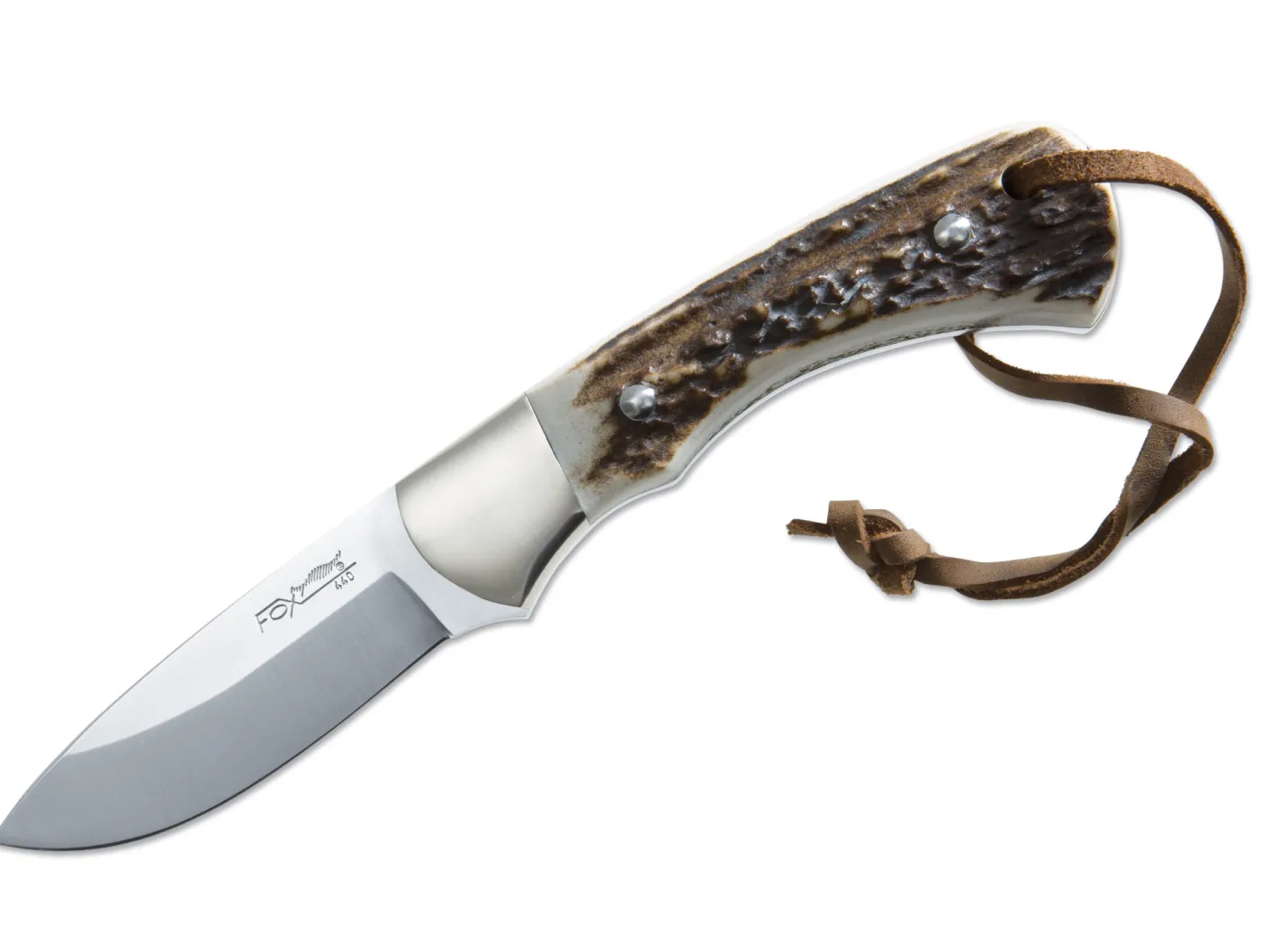 Fox Knives Vintage Stag Braun Hot