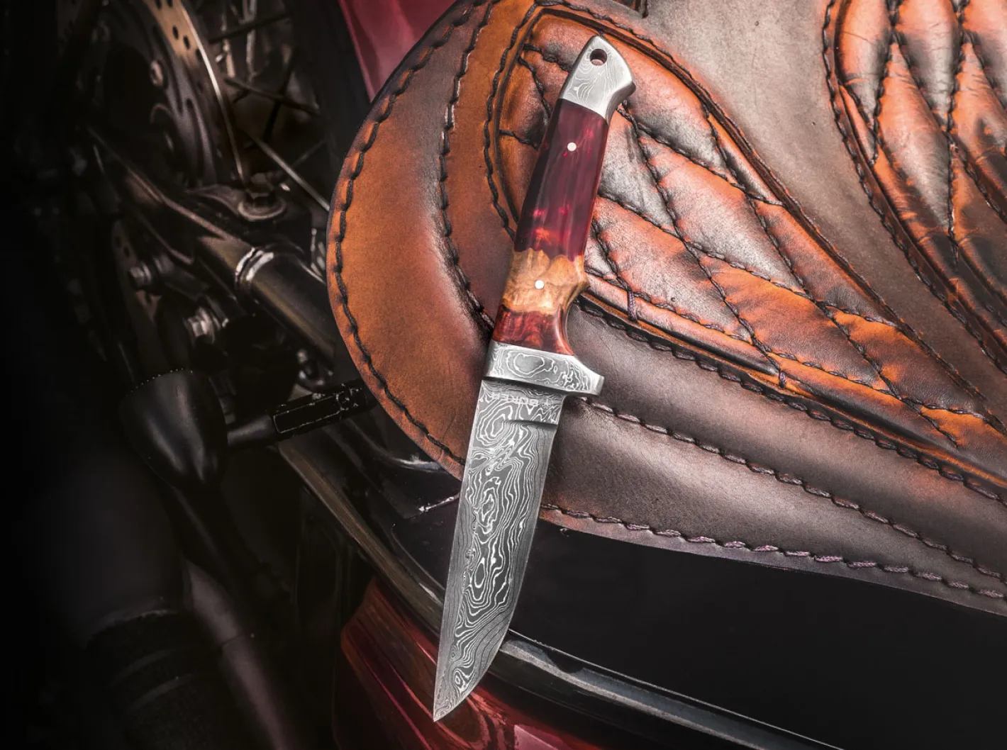 Böker Manufaktur Solingen Vollintegral 2.0 Damast Braun Online