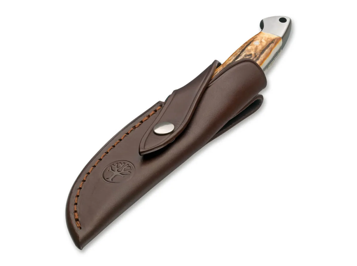 Böker Manufaktur Solingen Vollintegral 2.0 Hirschhorn Braun Sale