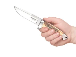 Böker Manufaktur Solingen Vollintegral 2.0 Hirschhorn Braun Clearance