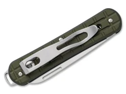 Fox Knives Vulpis 130 Grenade Pattern Aluminum Military Green Grün Clearance