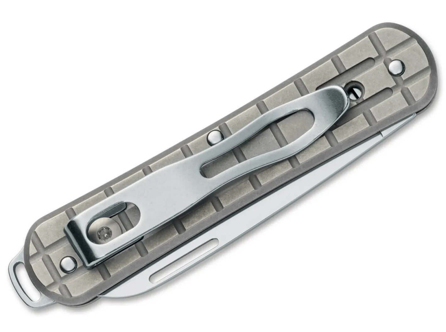 Fox Knives Vulpis 130 Grenade Pattern Titanium Grau Sale