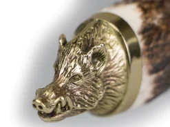 Muela Wildboar Hirschhorn Braun Sale