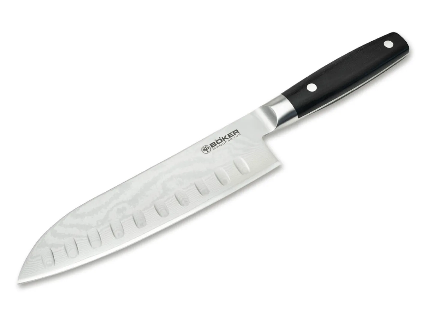 Böker Manufaktur Yadama Premium Santoku mit Kullen Schwarz Clearance